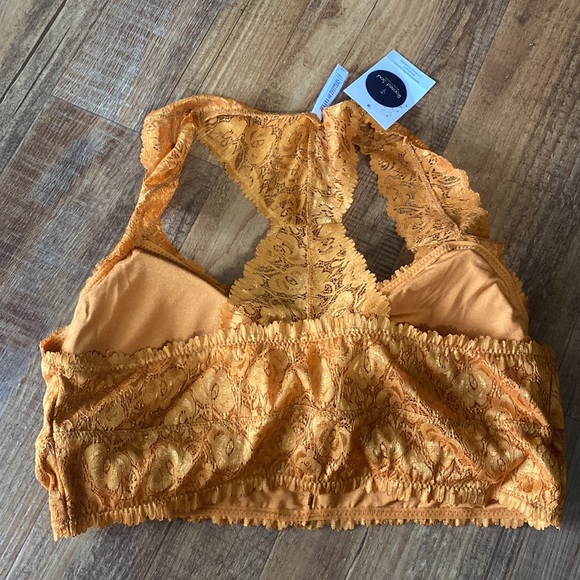 Zenana outfitters rooted soul boutique burnt orange lace bralette size 2X - Picture 4 of 9